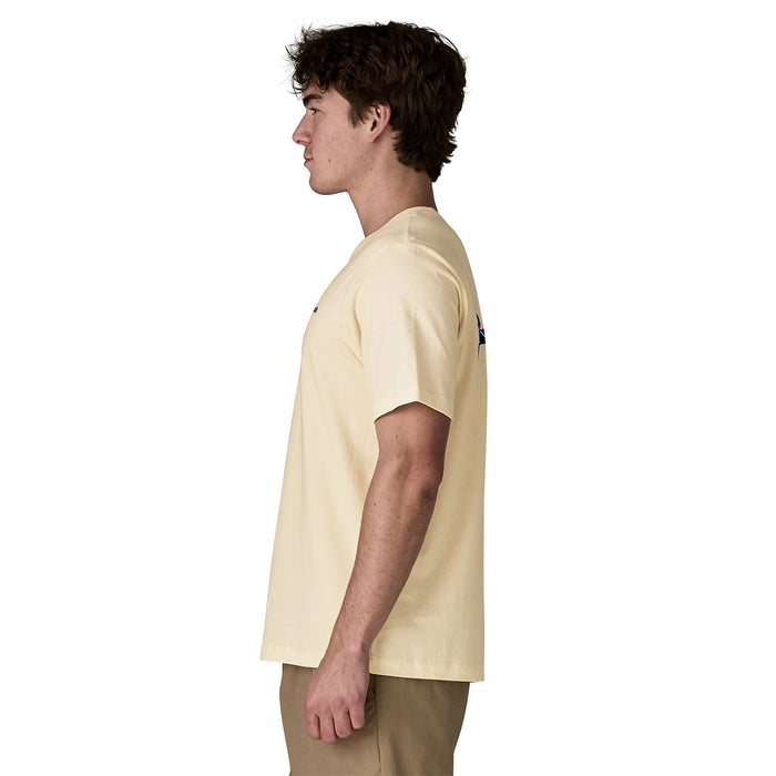 Patagonia Men's Fitz Roy Trout T-Shirt - Cover Green — view 5