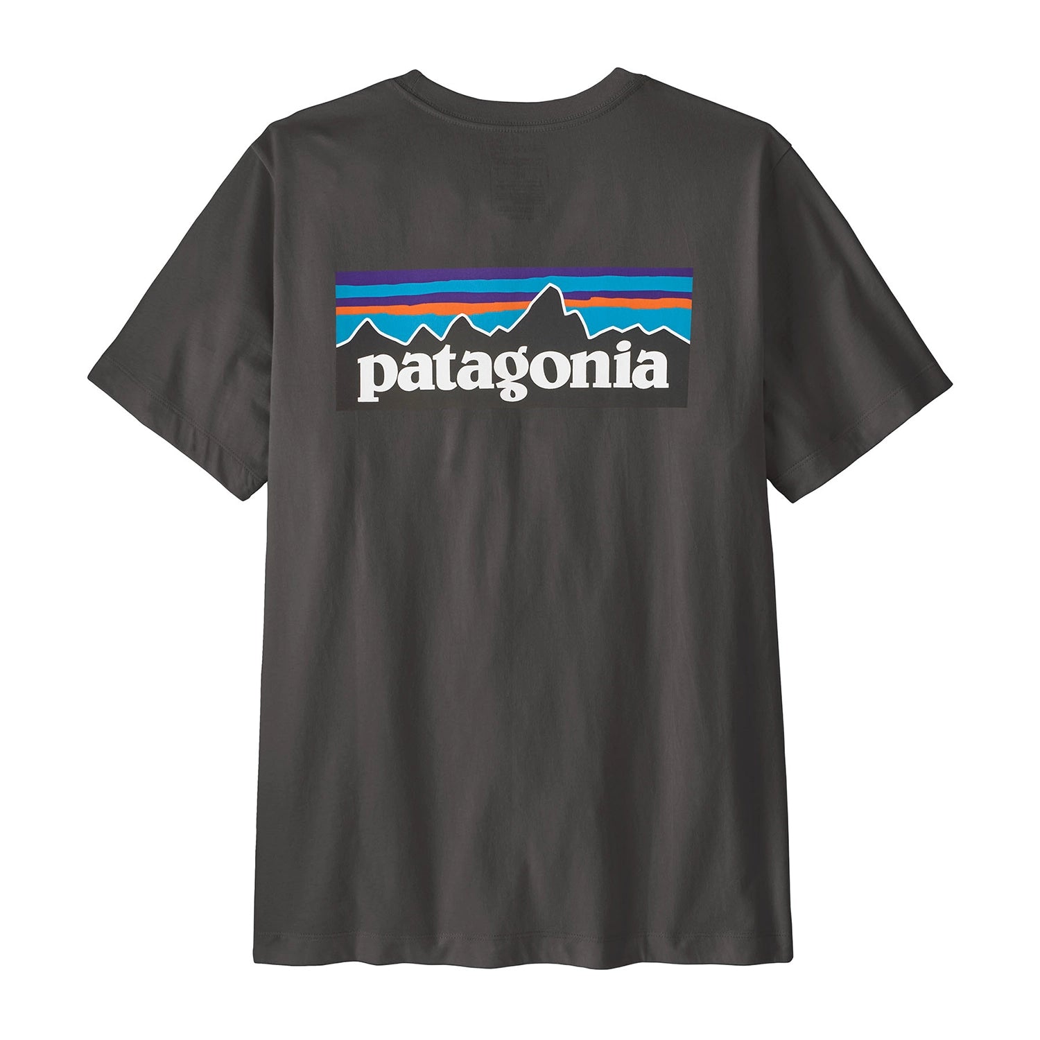 Patagonia Men's P-6 Logo T-Shirt - Ink Black