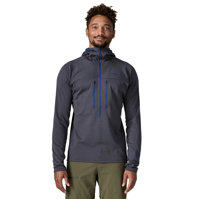 Patagonia Men's R1 Ultralight Hoody - Smolder Blue — view 2