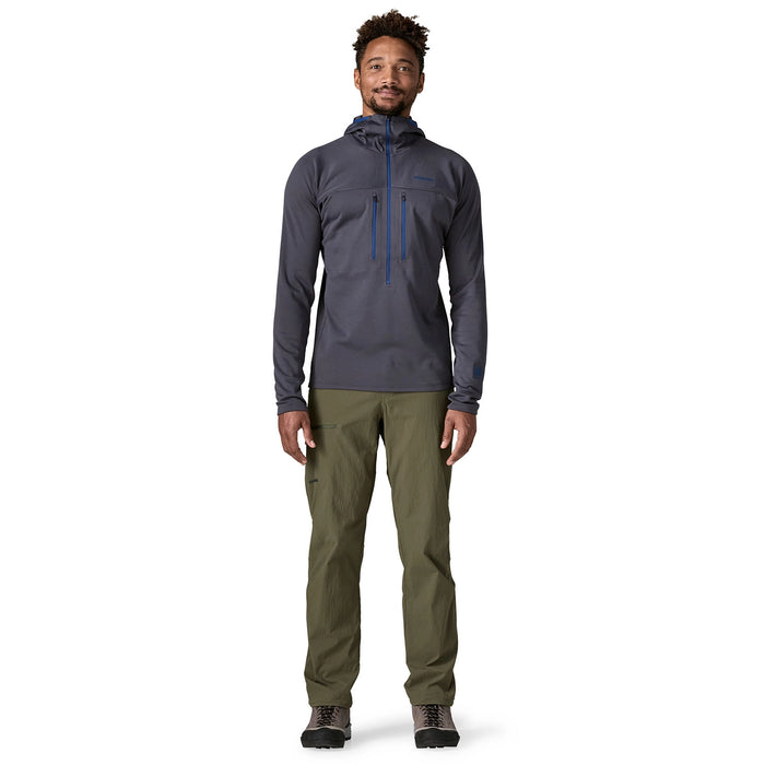 Patagonia Men's R1 Ultralight Hoody - Smolder Blue — view 4