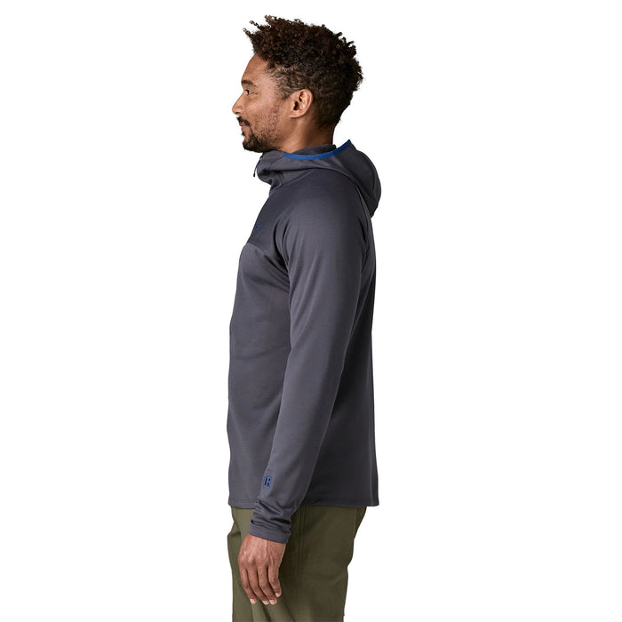Patagonia Men's R1 Ultralight Hoody - Smolder Blue — view 5