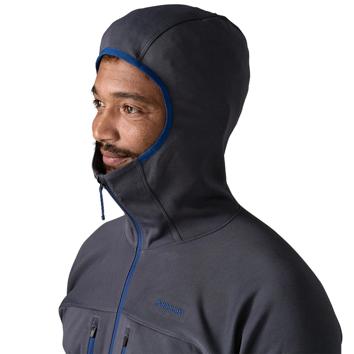 Patagonia Men's R1 Ultralight Hoody - Smolder Blue — view 7