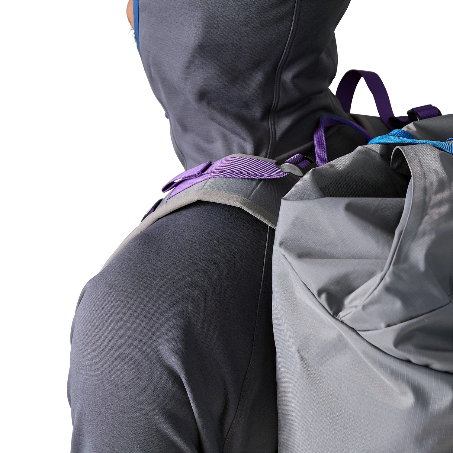Patagonia Men's R1 Ultralight Hoody - Smolder Blue — view 9