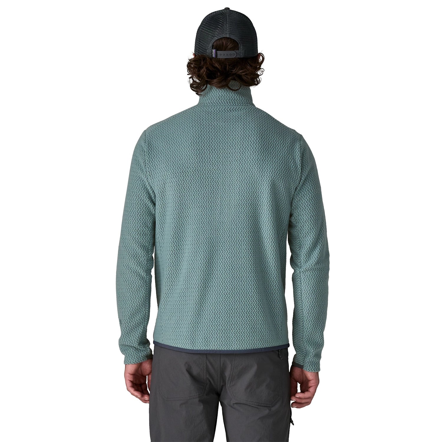 Patagonia Men's R1 Air Zip-Neck - Summit Blue — view 3