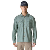 Patagonia Men's Long Sleeve Self-Guided Sun Shirt - Blue Sage — view 2
