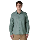 Patagonia Men's Long Sleeve Sunrise Stream Shirt - Gumtree Green — view 2