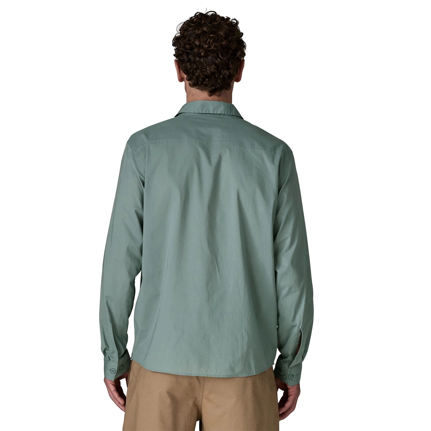 Patagonia Men's Long Sleeve Sunrise Stream Shirt - Gumtree Green — view 3