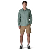 Patagonia Men's Long Sleeve Sunrise Stream Shirt - Gumtree Green — view 4