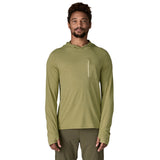 Patagonia Men's Cap Cool Sun Hoody - Forge Grey / Noble Grey X-Dye — view 2
