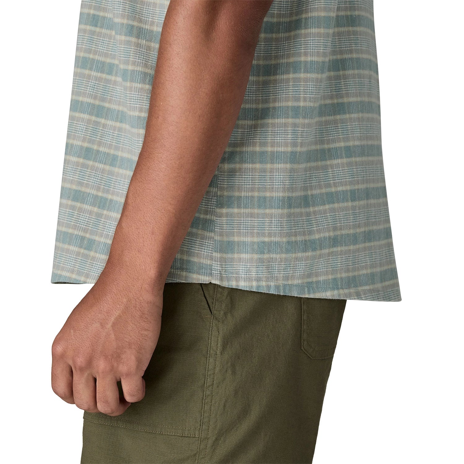 Patagonia Men's Back Step Shirt - Snow Ditsy: Natural — view 5