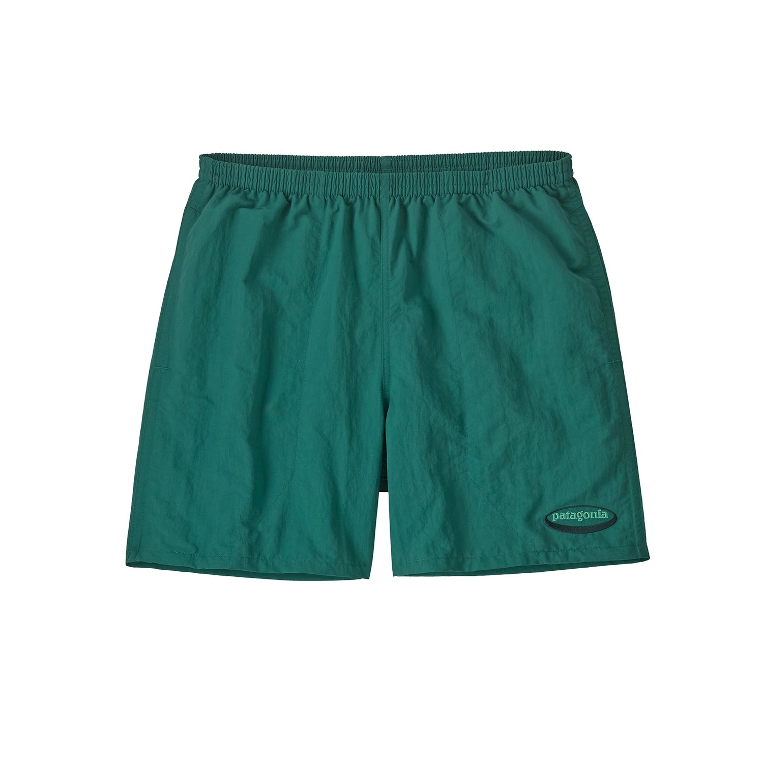 Patagonia Men's Baggies Shorts - 5 in. - '95 Oval Logo: Gem Green