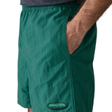 Patagonia Men's Baggies Shorts - 5 in. - '95 Oval Logo: Gem Green — view 5