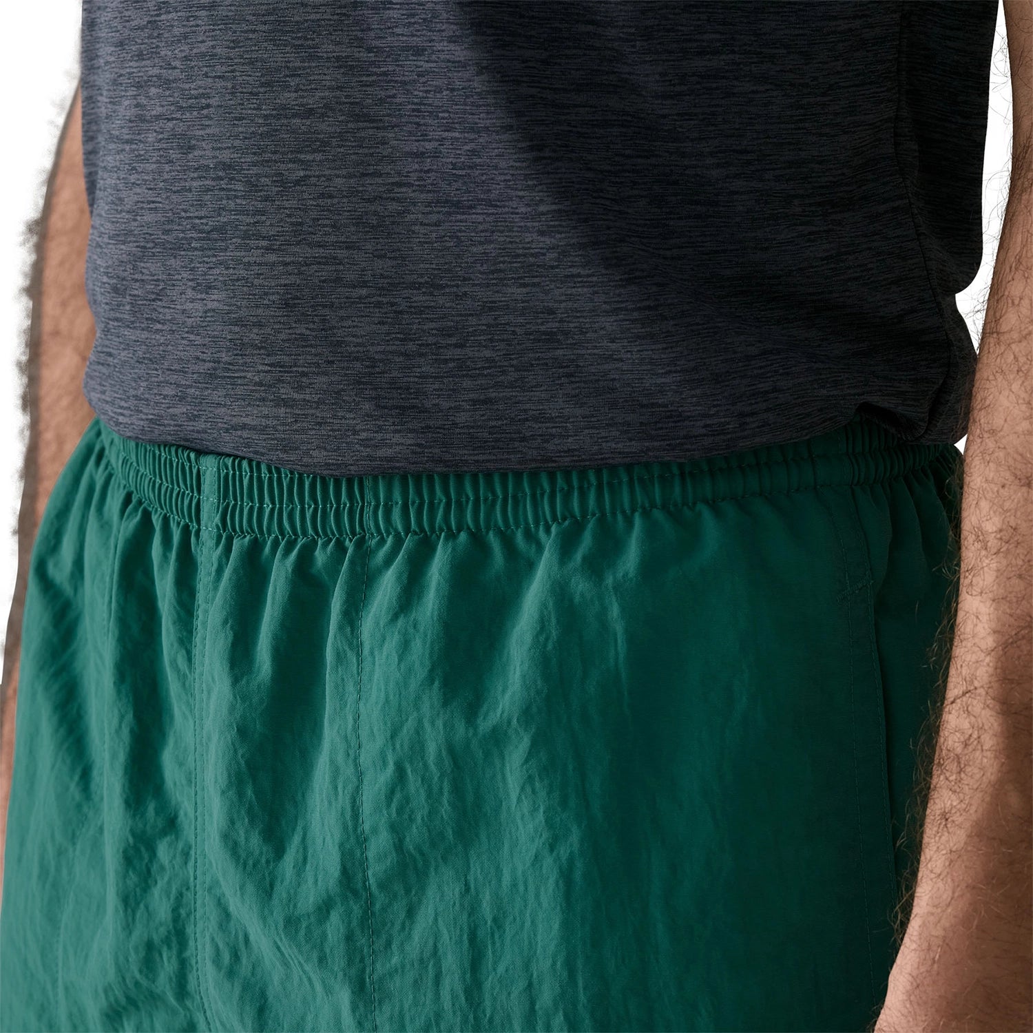 Patagonia Men's Baggies Shorts - 5 in. - '95 Oval Logo: Gem Green — view 4