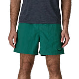 Patagonia Men's Baggies Shorts - 5 in. - '95 Oval Logo: Gem Green — view 2