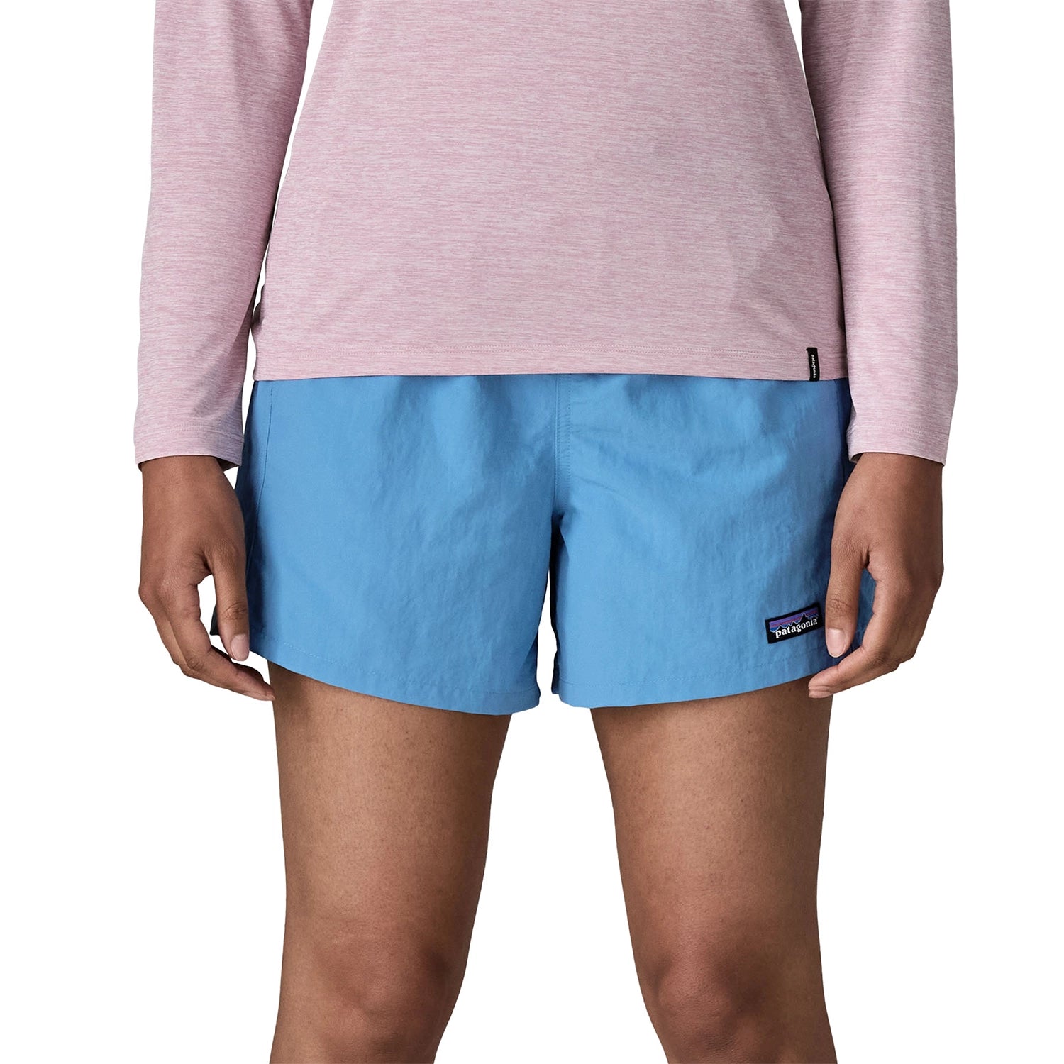 Patagonia Women's Baggies Shorts - 5 in. - Shore Blue — view 3