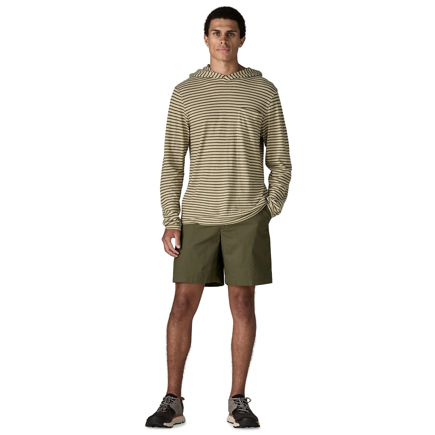 Patagonia Men's Lightweight All-Wear Shorts - 8 in. - Basin Green — view 4