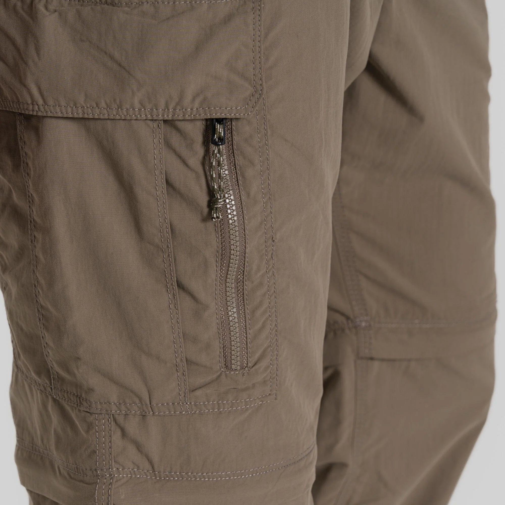 Craghoppers Men's NosiLife Convertible Cargo Trouser III - Regular - Pebble — view 6