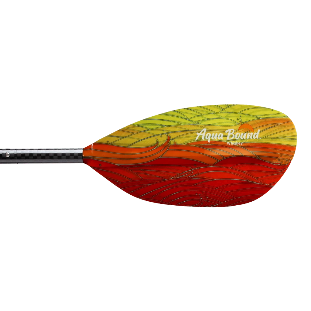 Aqua Bound Whiskey Fiberglass / Posi-Lok Carbon Shaft 4pc - Fuego Red Details 1