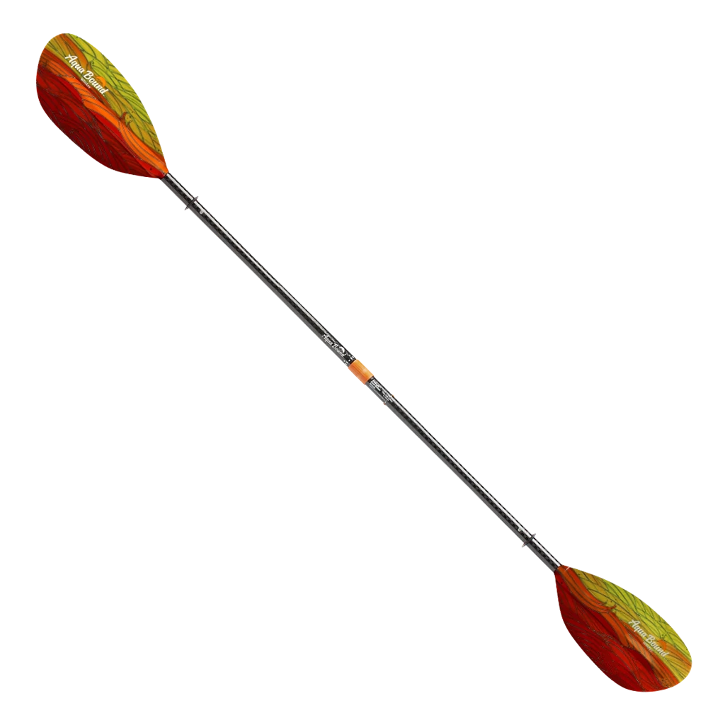 Aqua Bound Whiskey Fiberglass / Posi-Lok Carbon Shaft 4pc - Fuego Red Details 3