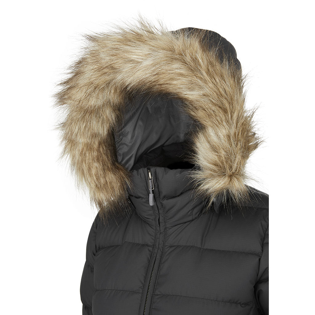 Rab Women's Deep Cover Parka black hood