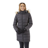 Rab Women's Deep Cover Parka black model front