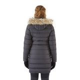 Rab Women's Deep Cover Parka black model back