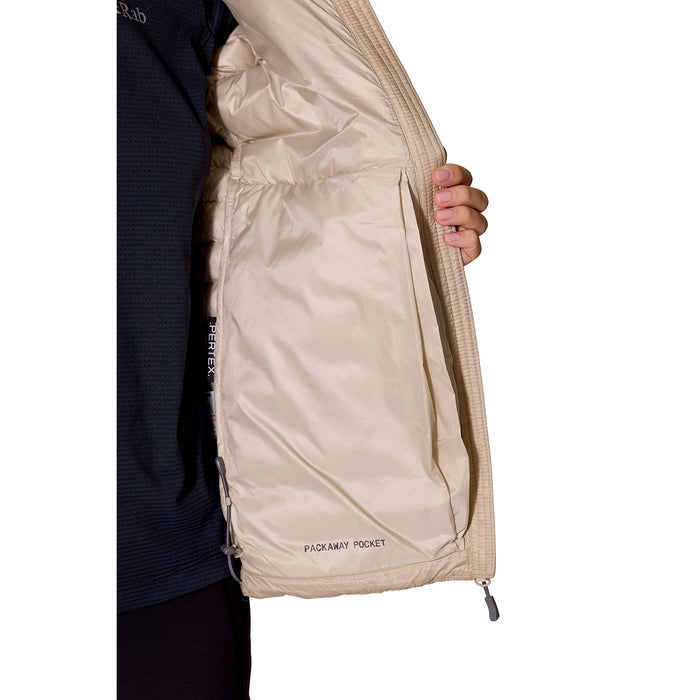Rab Women's Microlight Alpine Hoody - Dark Pebble — view 12