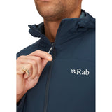 Rab Men's Xenair Alpine Light Jacket - Tempest Blue — view 11