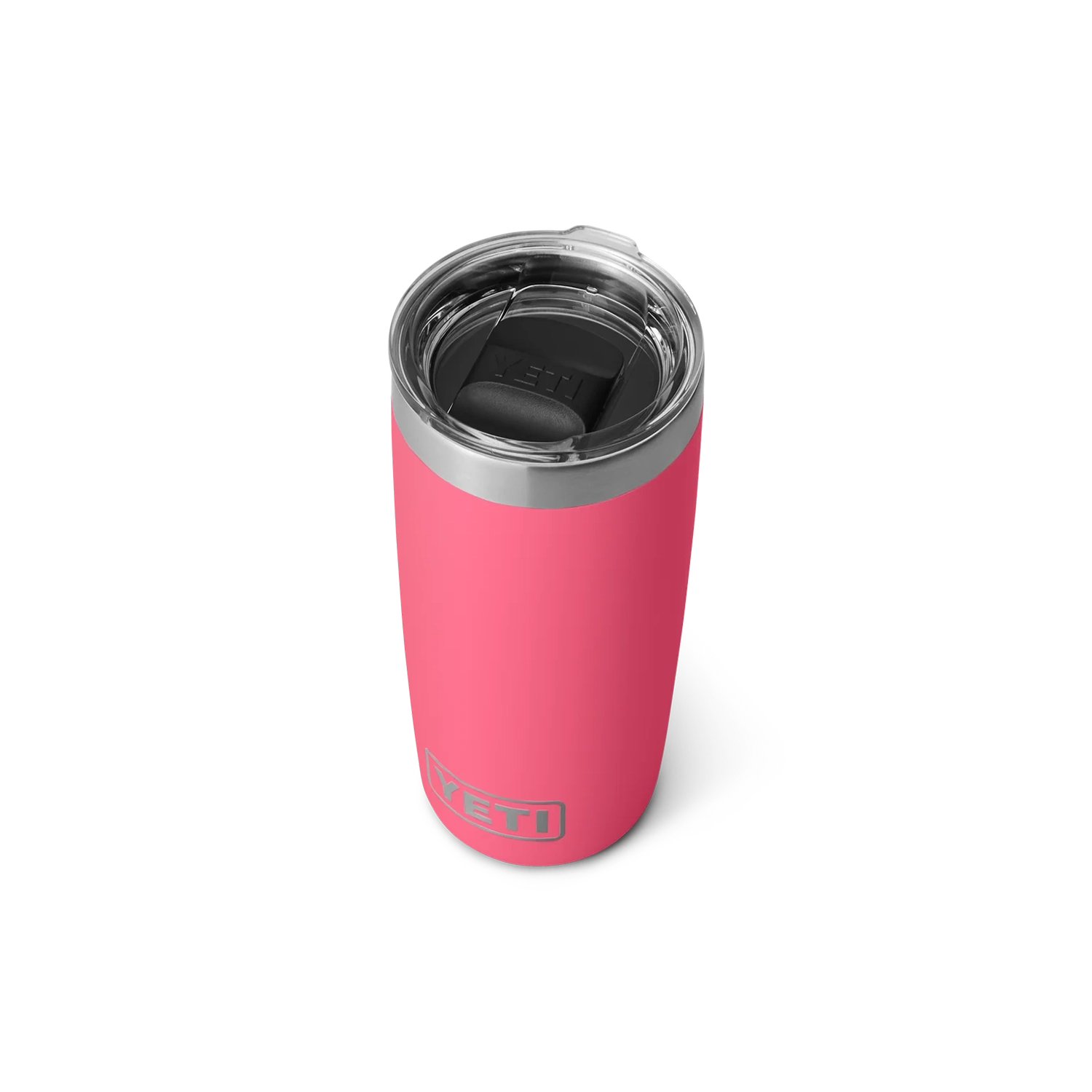 Yeti Rambler 10oz Tumbler with Magslider Lid - Tropical Pink — view 3