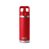 Yeti Rambler 18oz (532ml) Straw Bottle - Rescue Red 2