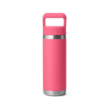 Yeti Rambler 18oz (532ml) Straw Bottle - Tropical Pink
