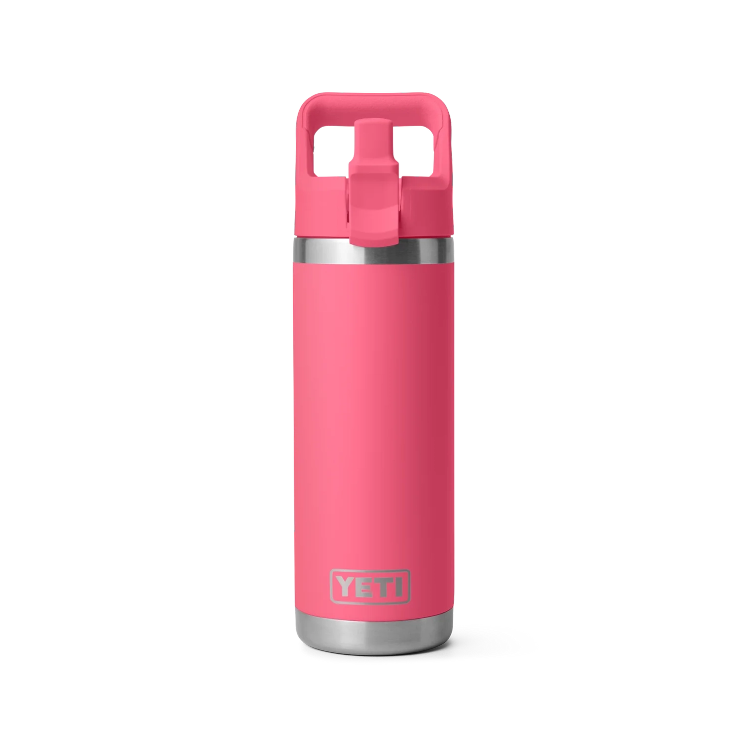 Yeti Rambler 18oz (532ml) Straw Bottle - Tropical Pink