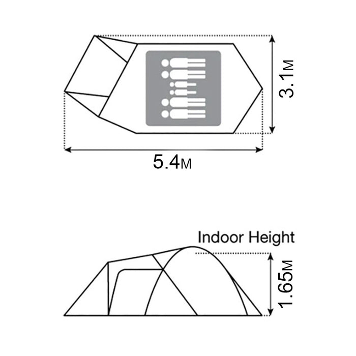 Snow Peak Amenity Dome L — Tom's Outdoors