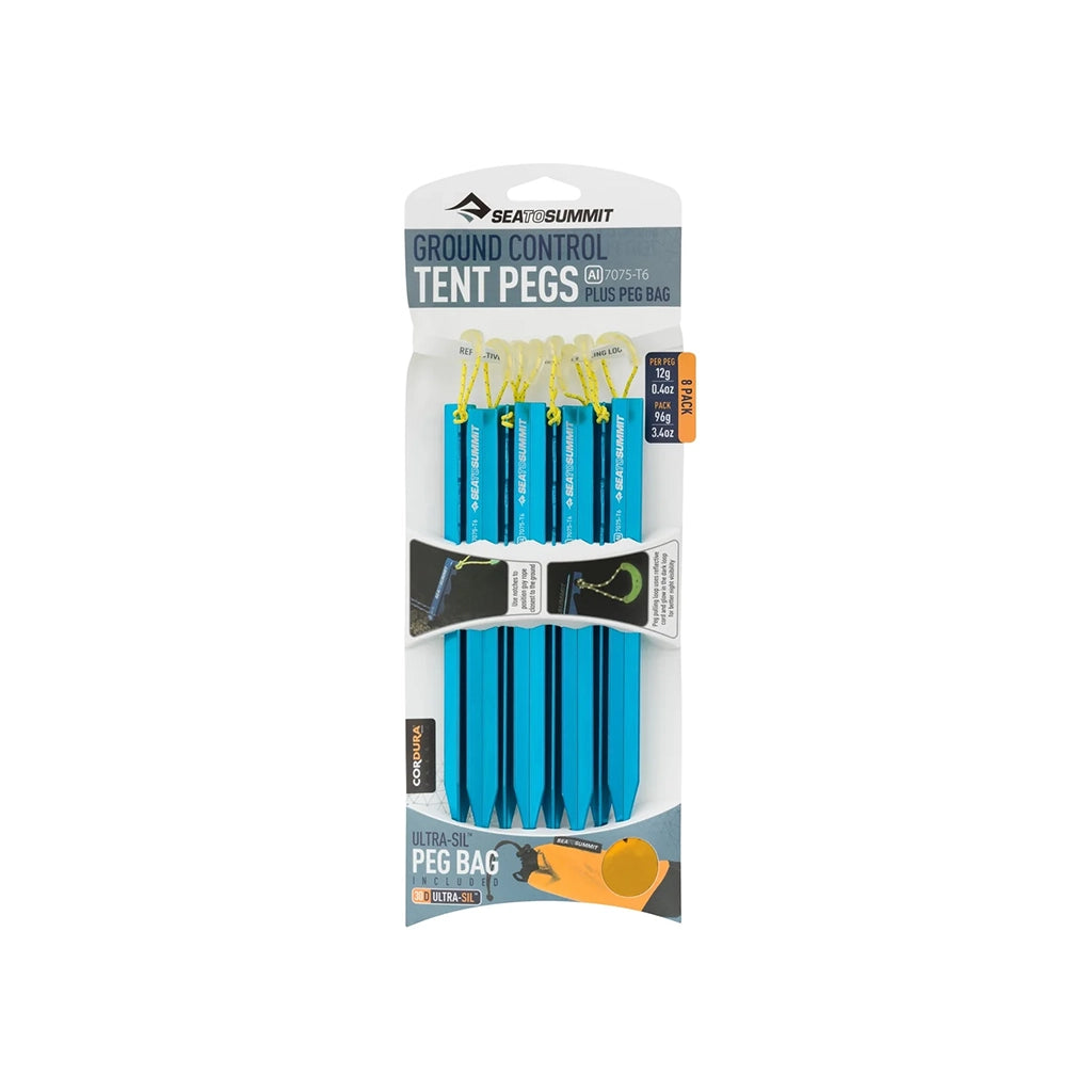 Sea To Summit Ground Control Tent Pegs 8pc Hero