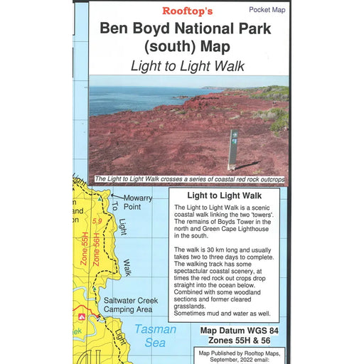 Rooftops Maps Ben Boyd National Park (South)