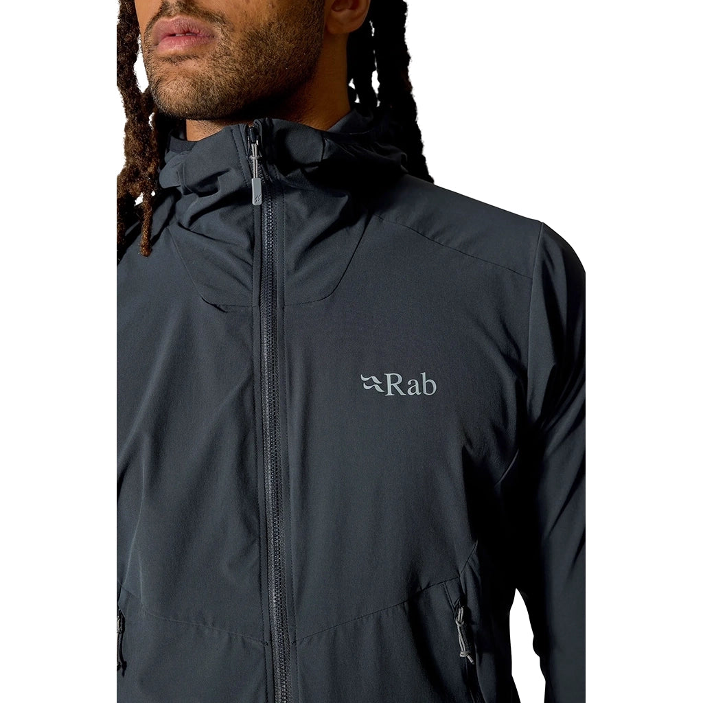 Rab Men's Borealis Hoody - Beluga Details 3