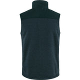 Fjallraven Men's Buck Fleece Vest Dark Navy 2