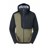 Men's Cinder Kinetic Waterproof Biking Jacket - Light Khaki Beluga Hero