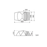 Snow Peak Land Nest Shelter - Details 9