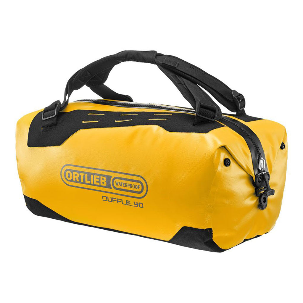 Ortlieb Waterproof Duffle (40L) sun yellow/black detail 1