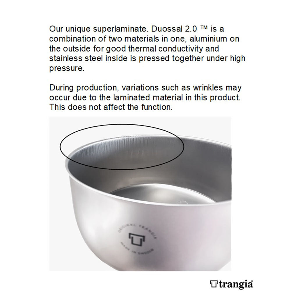 Trangia 25-21 Ultra-Light Duossal Cook Set detail 3