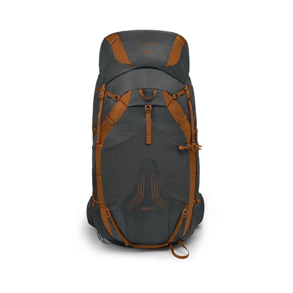 Osprey Men's Exos (58L) Dark Charcoal Details 1