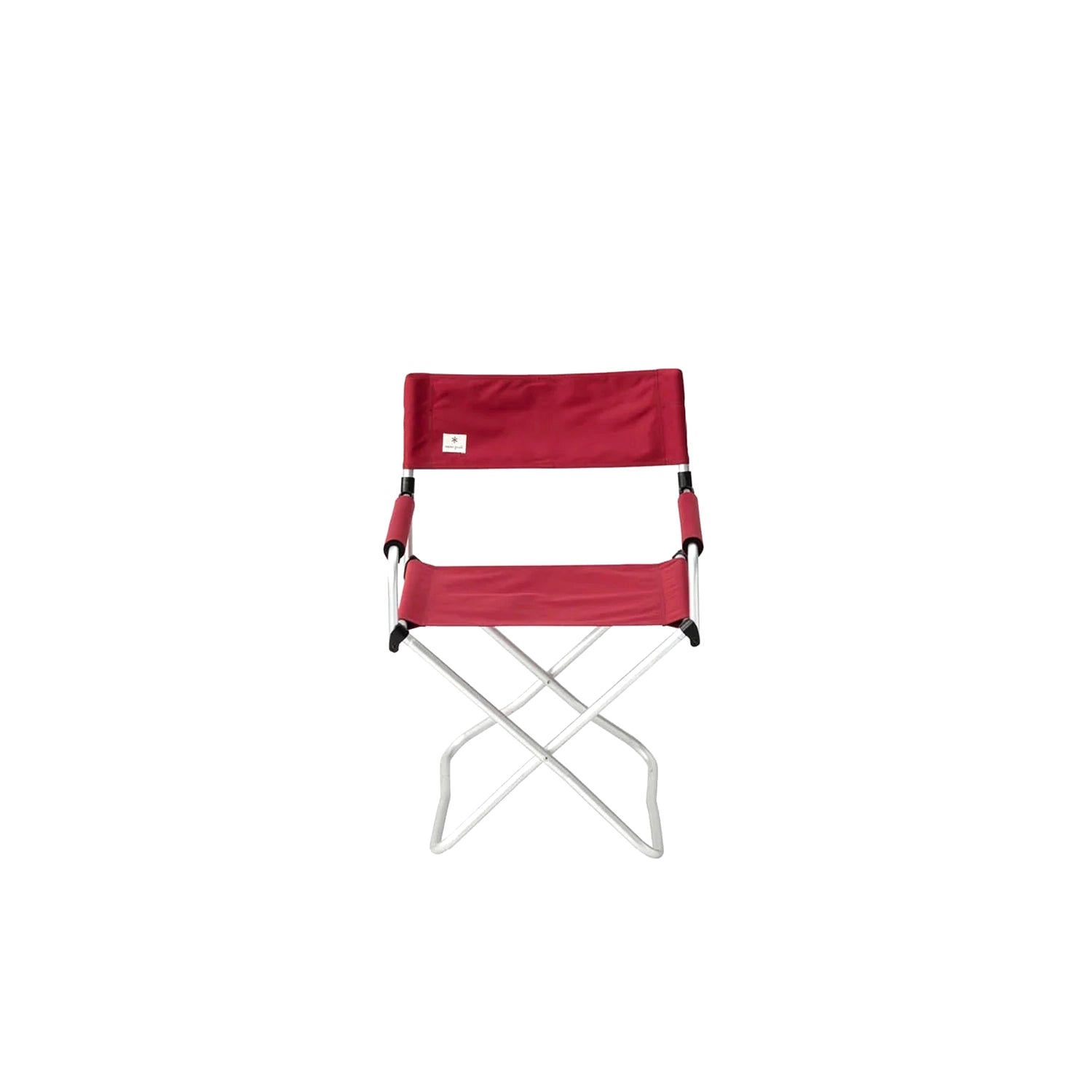 Snow Peak Folding Chair Wide - Red — view 9