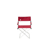 Snow Peak Folding Chair Wide - Red — view 9
