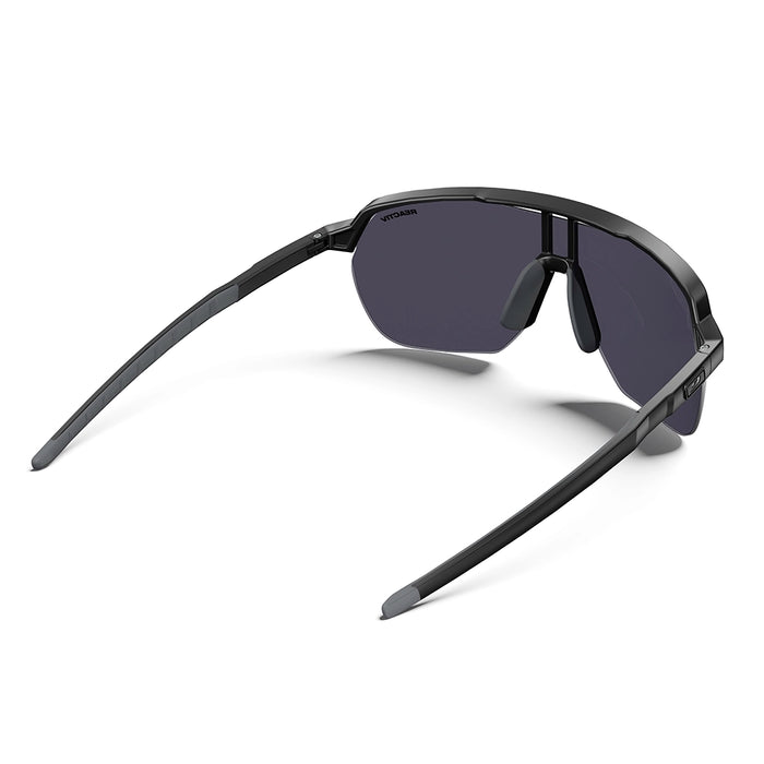Julbo Frequency Sunglasses - Black / Gray Frame Reactiv Light Amplifier 1-3 - Details 4