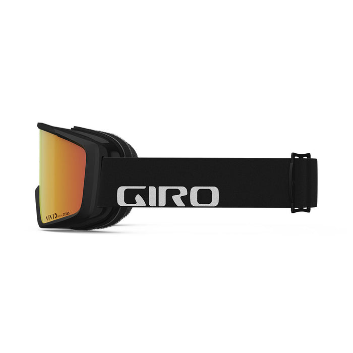 Giro Index 2.0 Unisex Snow Goggles black wordmark vivid ember left