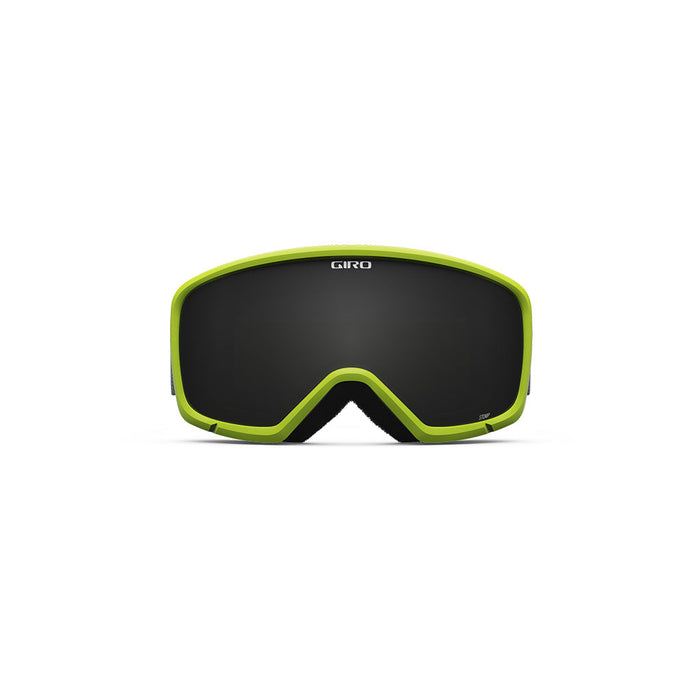 Giro Stomp Snow Goggles (Youth Large) ano lime linticular ultra black front