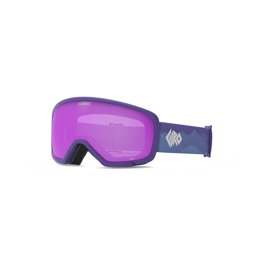 Giro Stomp Snow Goggles (Youth Large) purple linticular amber pink hero