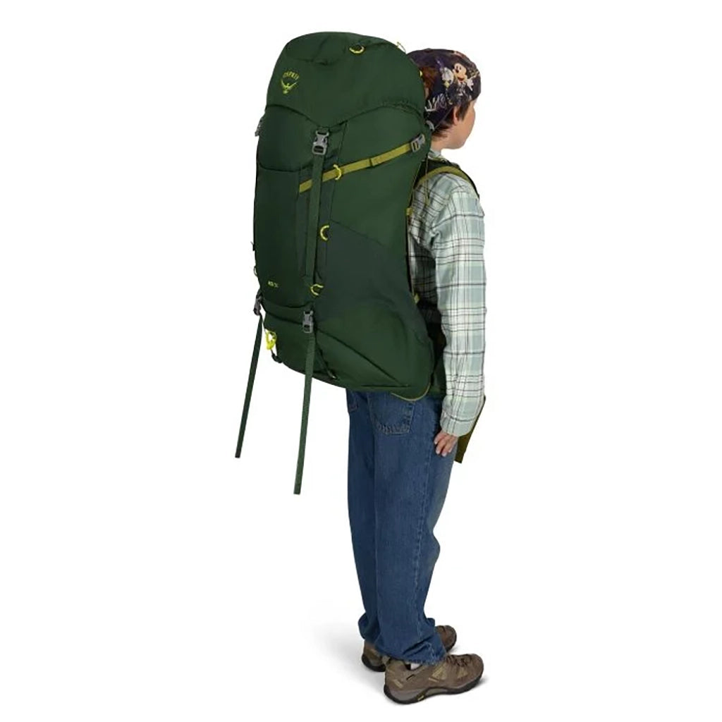 Osprey Ace 50 - Kid's Hiking Backpack - Green Canopy/Matcha Green Details 9