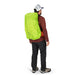 Osprey High Visibility Backpack Raincover model back